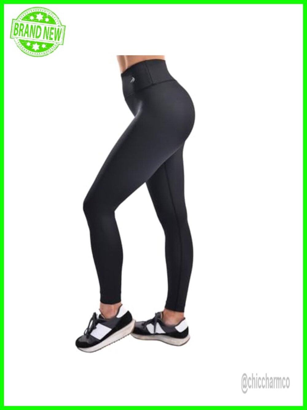 High Waist Compression Leggings Tummy Control Squat-Proof Active Pants
